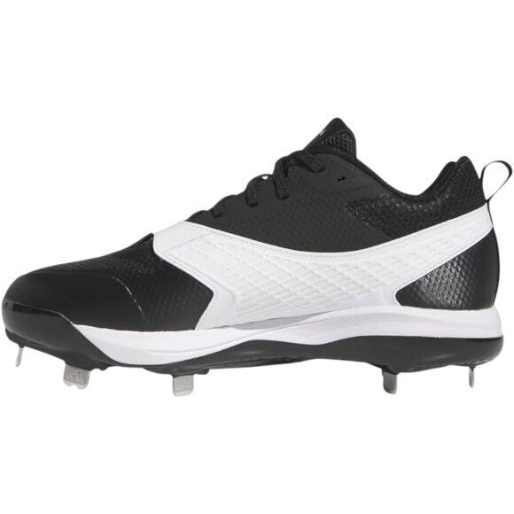 Adidas ICON 8 Metal Baseball Cleats‎ Black White IG7098 Men's 12.5 New With Tags - Picture 5 of 9